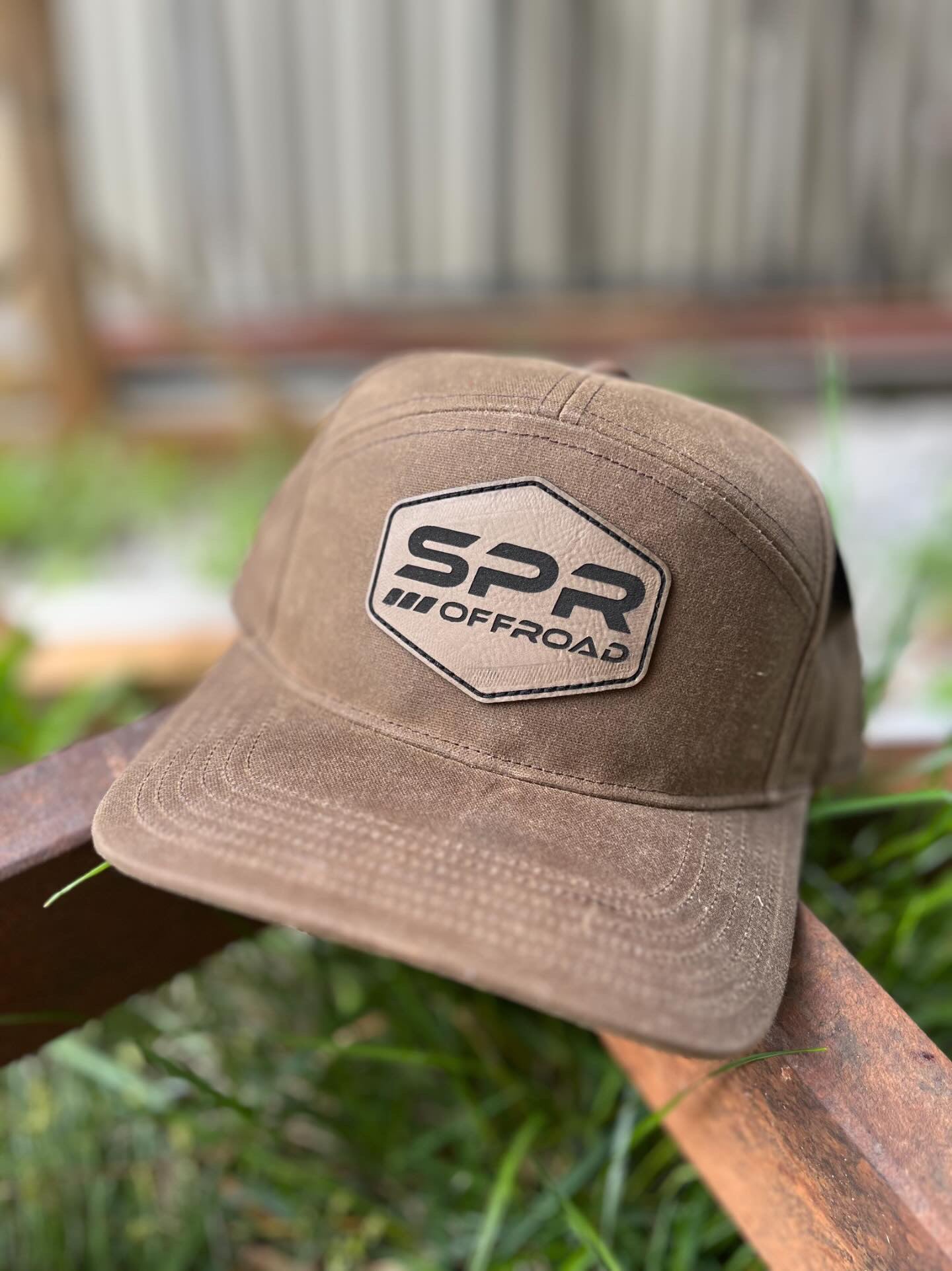 SPR RICHARDSON 7 PANNEL WAX HAT (BROWN)