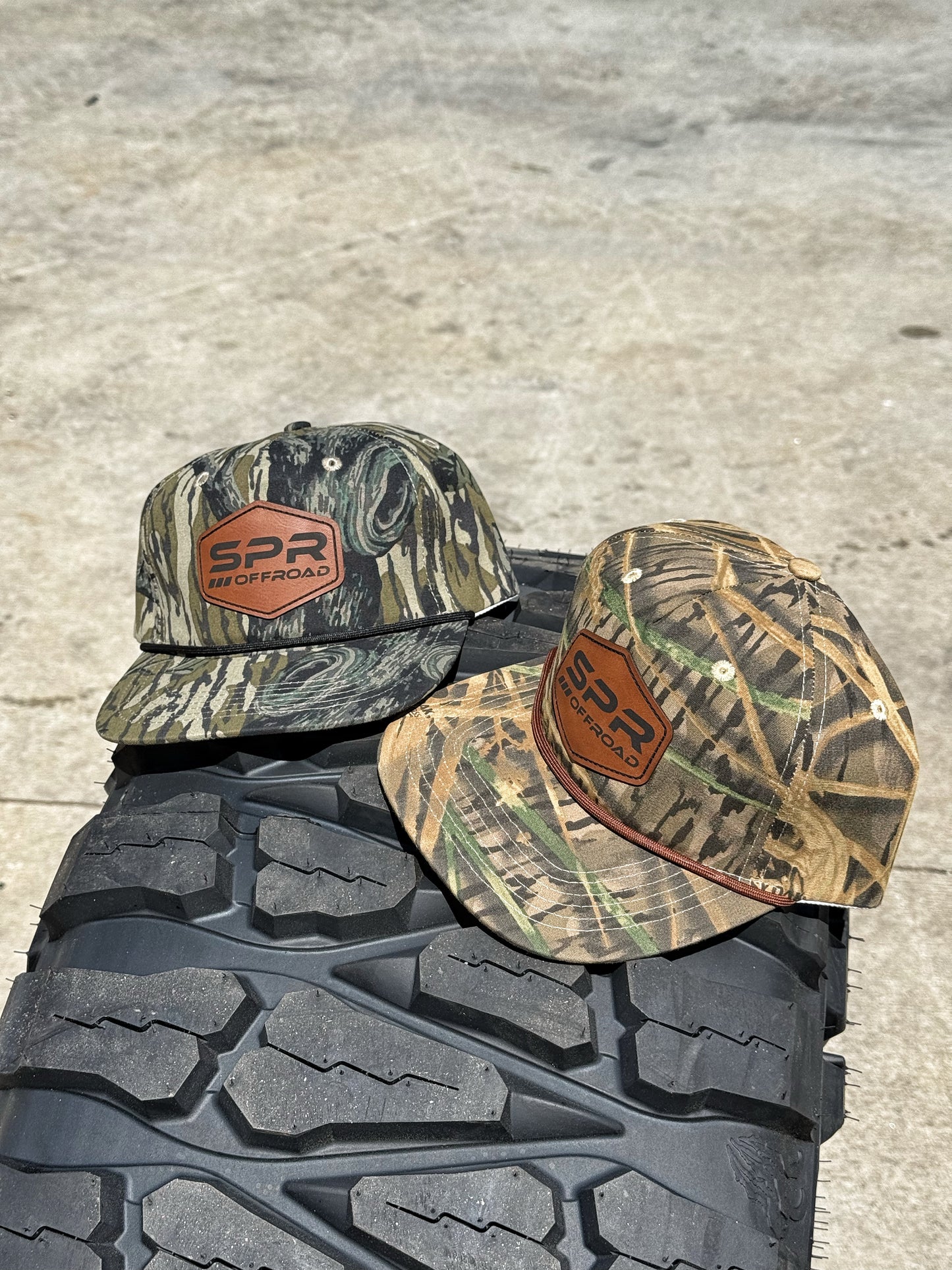 SPR OFFROAD "TREESTAND" CAMO ROPE HAT
