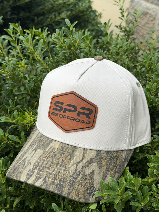 Off White & Bottom land SPR Leather Patch Hat