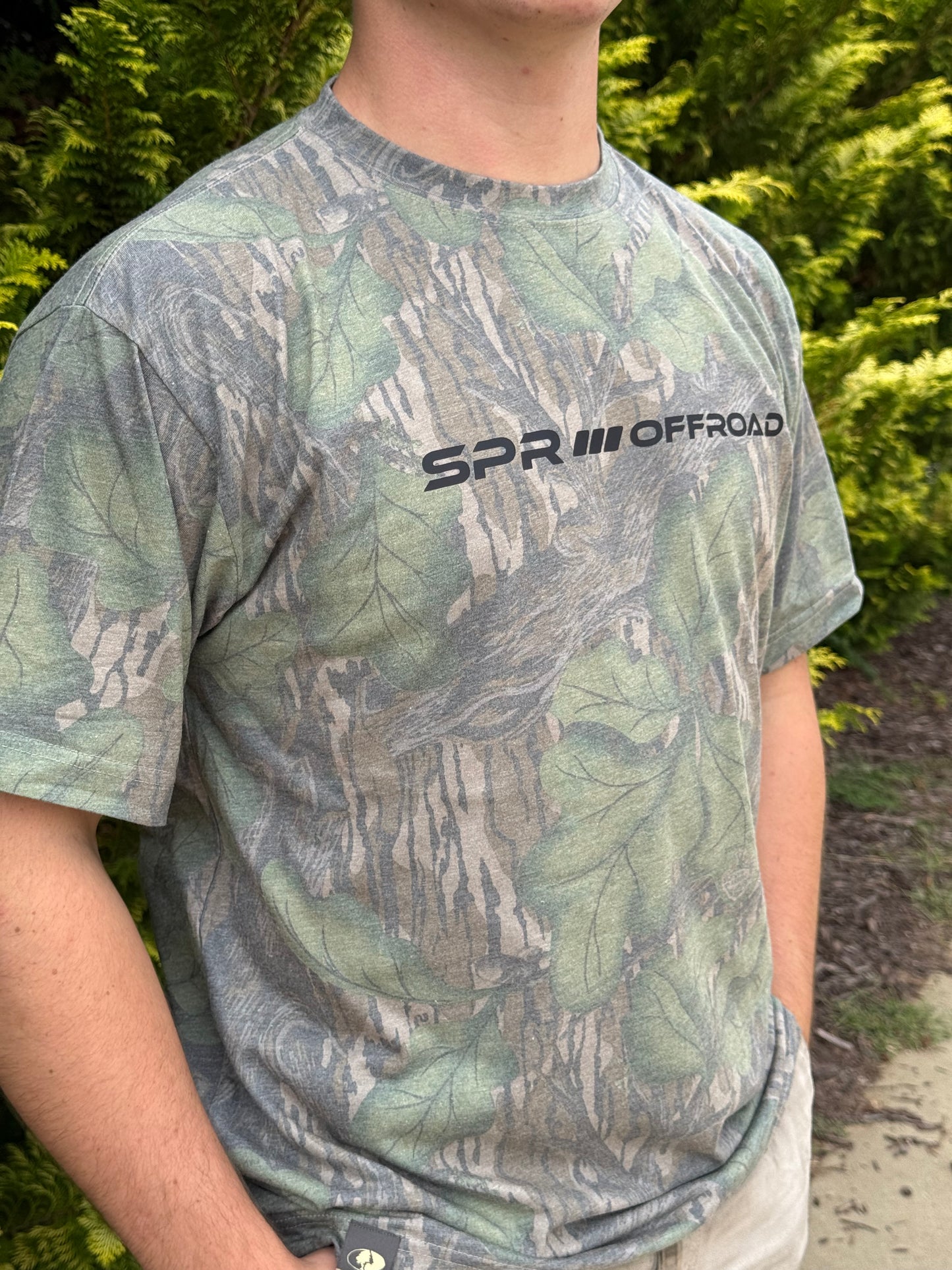 Mossy Oak Greenleaf Camo SPR Offroad T-Shirt