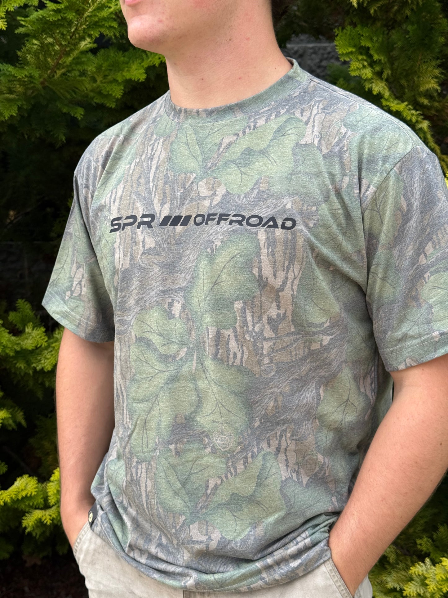 Mossy Oak Greenleaf Camo SPR Offroad T-Shirt
