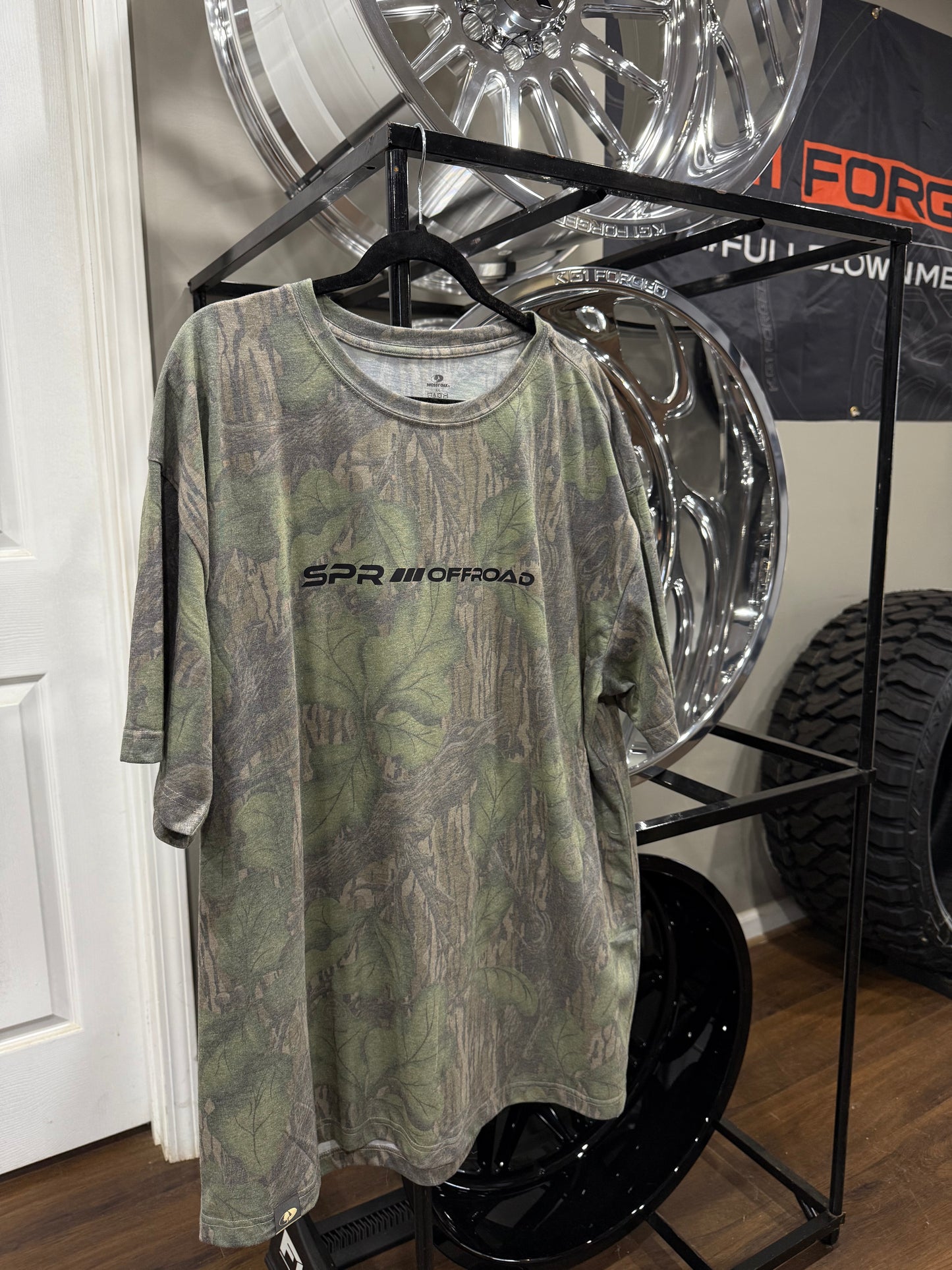 Mossy Oak Greenleaf Camo SPR Offroad T-Shirt